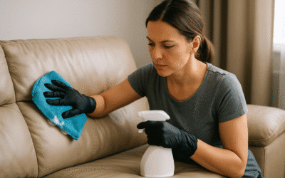 Skuteczne metody czyszczenia skórzanej kanapy