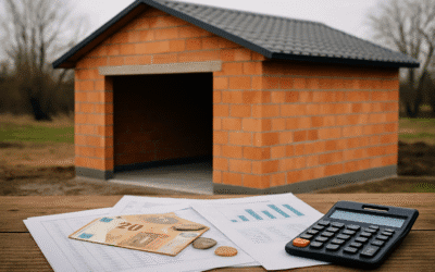 Ile kosztuje budowa garażu murowanego 35 m²? Analiza cen