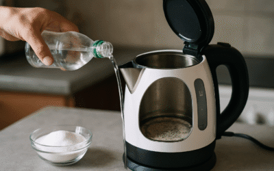 Jak skutecznie wyczyścić kamień w czajniku elektrycznym