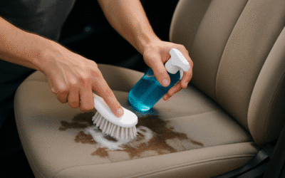 Jak czyścić tapicerkę samochodową z plam? Praktyczny poradnik