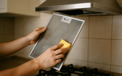 Jak czyścić filtr okapu kuchennego? Przewodnik krok po kroku