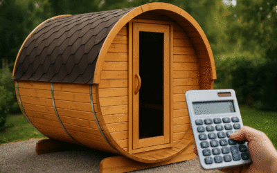 Całkowity koszt sauny ogrodowej beczka i czynniki wpływające na cenę