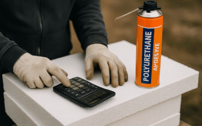 Jak obliczyć ilość kleju poliuretanowego do styropianu