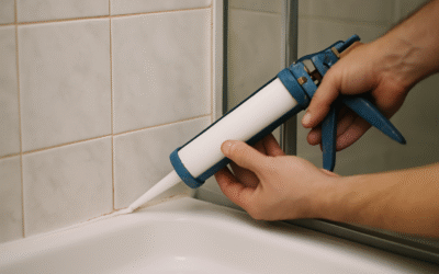 Jak odnowić fugę silikonową w kabinie prysznicowej krok po kroku