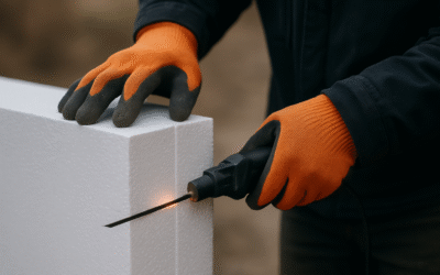 Jak skutecznie chronić dłonie podczas cięcia styropianu nożem termicznym