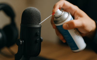 Jak skutecznie czyścić mikrofon gamingowy z kurzu