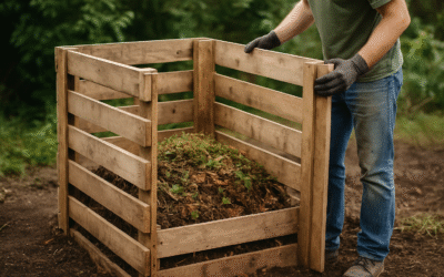 Jak zbudować kompostownik z palet krok po kroku