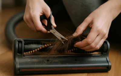 Jak skutecznie czyścić szczotkę odkurzacza z włosów