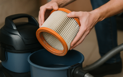 Jak skutecznie czyścić filtr w odkurzaczu wodnym