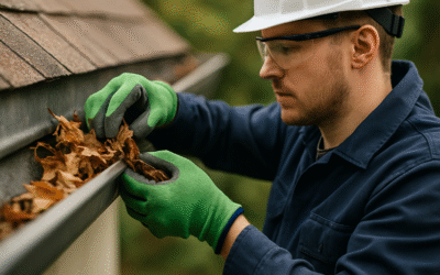 Jak skutecznie i bezpiecznie czyścić rynny z liści?