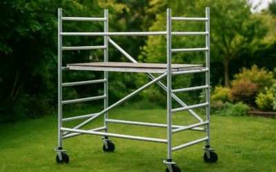 Jak stabilnie ustawić rusztowanie aluminiowe w ogrodzie