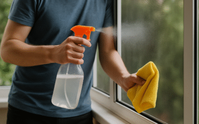Jak skutecznie czyścić siatkę moskitiery w oknie