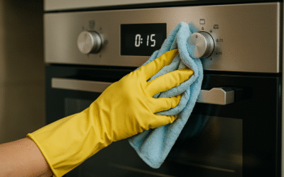 Jak skutecznie i bezpiecznie czyścić panel sterowania piekarnika