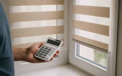 Ile kosztuje montaż rolet dzień-noc w 8 oknach?