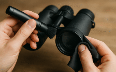 Jak skutecznie czyścić lornetkę z odcisków palców