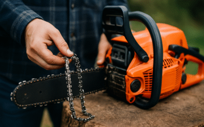 Wymień łańcuch w pile spalinowej krok po kroku