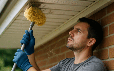 Jak czyścić podbitkę PVC z pajęczynami? Praktyczny poradnik