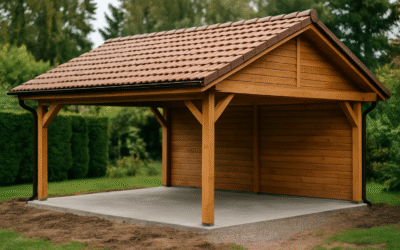 Koszt budowy wiaty garażowej dwustanowiskowej – co musisz wiedzieć?