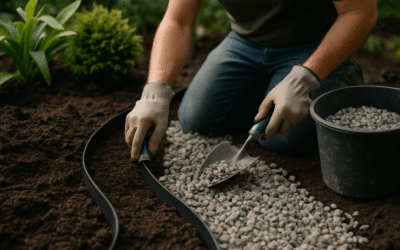 Jak założyć rabatę żwirową krok po kroku – przewodnik