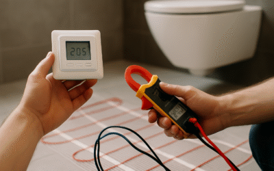 Czy mata grzewcza w łazience zużywa dużo prądu?