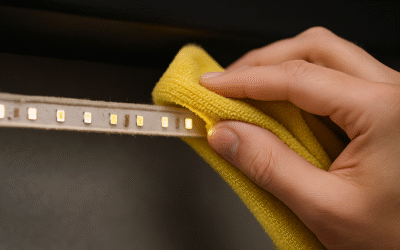 Jak skutecznie czyścić paski LED z kurzu