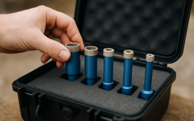 Jak zapewnić bezpieczne przechowywanie wierteł diamentowych