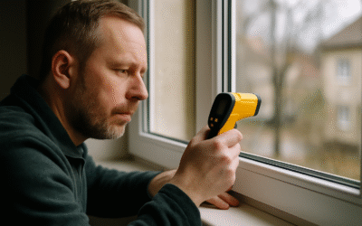 Jak sprawdzić szczelność okien przed zimą w prosty sposób