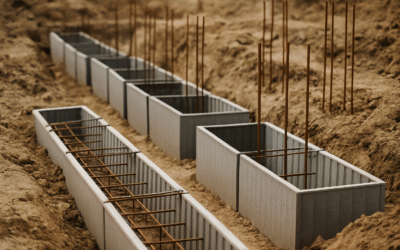 Zalety szalunku traconego w budowie ław fundamentowych