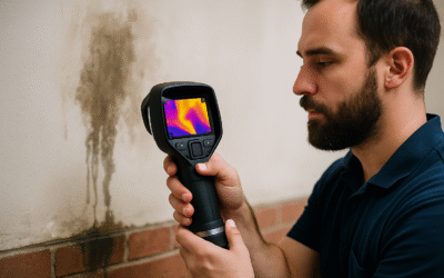 Jak wykryć nieszczelność instalacji wodnej kamerą termowizyjną